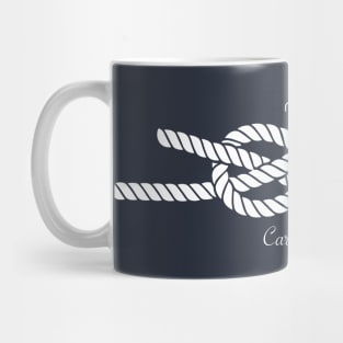 Nautical Carrick Bend Knot by Nuucs Mug